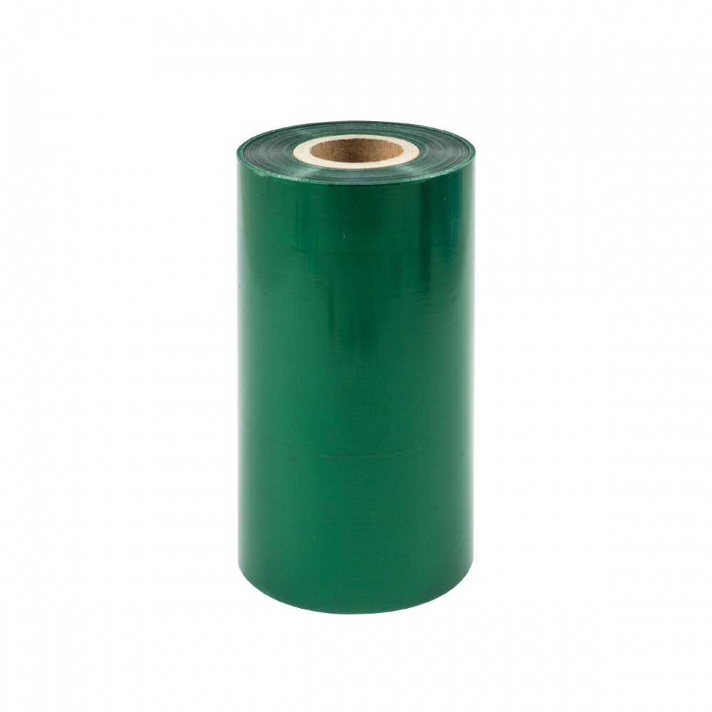 TTR vosková páska, 110mm zelená, 300m