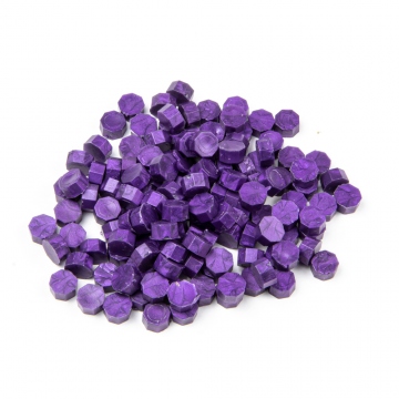 Pečetní vosk fialový - granulovaný 30g - Typ 23