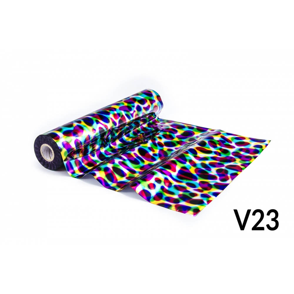 Fólie pro Hot Stamping - V23 mísení barev na stříbrném základu