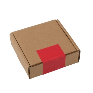 Bezpečnostní reziduální červená VOID samolepka 100x50mm