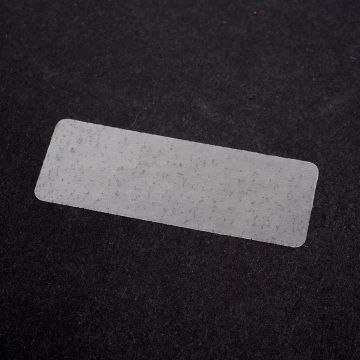 Transparentní pečetící film se skrytým hologramem štítky 45x17 mm