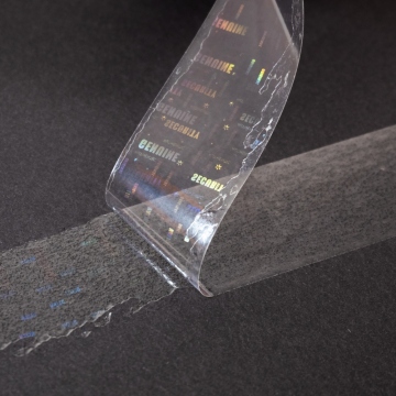Transparentní pečetící film se skrytým hologramem - 50m
