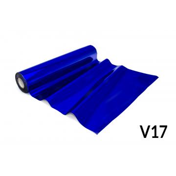 Fólie pro Hot Stamping - V17 lesklá modrá s tečkama